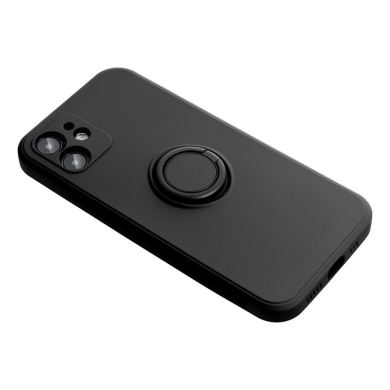 Θήκη Σιλικόνης Ring Case Xiaomi Redmi 13C 4G / Poco C65 4G Μαύρο