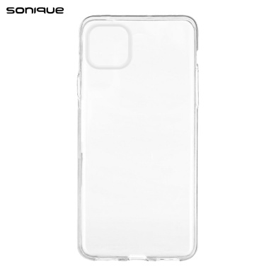 Θήκη Σιλικόνης Sonique Crystal Clear Apple (Big Hole) iPhone 14 Plus Διάφανο