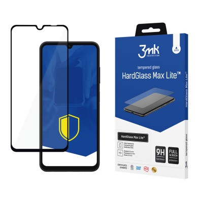 3MK HardGlass Max Lite Full Screen Samsung Galaxy A05s 4G Μαύρο