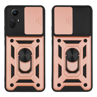 Θήκη Ring Armor CamPro Sonique για Xiaomi Redmi Note 12s Ροζ Χρυσό