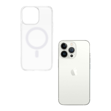 Θήκη Magnetic MagCase Sonique Apple iPhone 13 Pro Διάφανο
