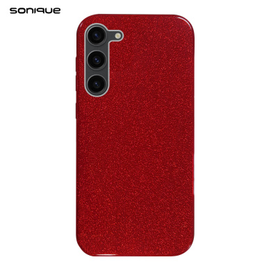 Θήκη Σιλικόνης Sonique Shiny Samsung Galaxy S23 Κόκκινο