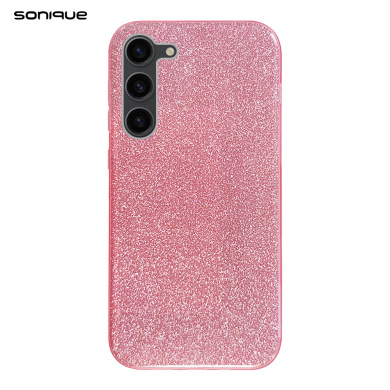 Θήκη Σιλικόνης Sonique Shiny Samsung Galaxy S23 Ροζ