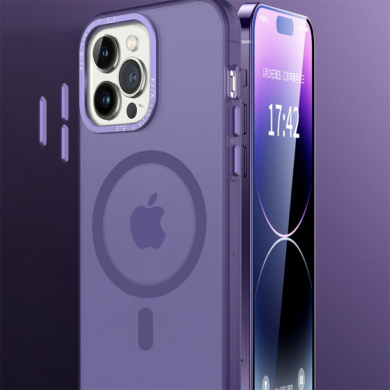 Θήκη Magnetic MagMatte Sonique Apple iPhone 14 Μωβ