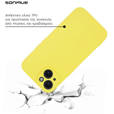 Θήκη Σιλικόνης My Colors Sonique Xiaomi Redmi Note 13 Pro Plus 5G Κίτρινο
